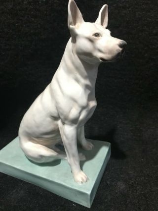 Porcelain English Bull Terrier Figurine