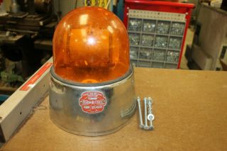 Federal Signal Beacon Ray Light Model 17 Amber