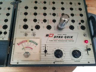 Dyna - Quick Model 650 Vintage Vacuum Tube Tester -