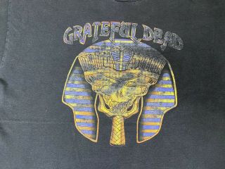 Vintage Grateful Dead Shirt Size XL EGYPT PHARAOH Sphinx 1999 Rare 2