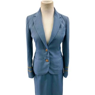 Vintage Pan Am Stewardess Uniform Jacket Skirt Adolfo Size 6