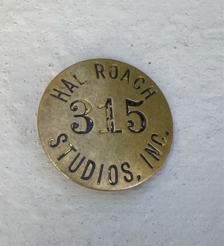 Hal Roach Studios Badge - 315 - Rare Collectible 2