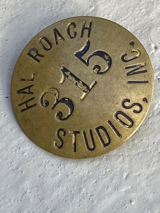 Hal Roach Studios Badge - 315 - Rare Collectible 5