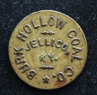 Kappys G2351 Good For 5 Cents Company Store Script Token Burk Hollow Coal Co Ky