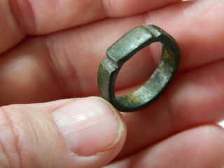 Un Researched Post Medieval / Vintage Bronze Ring Metal Detecting Detector