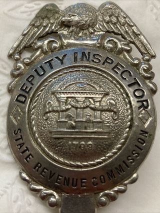 State Revenue Commission Inspector Badge