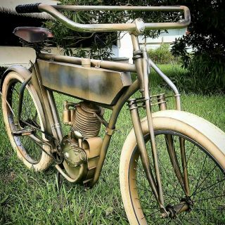 1906 Style Board Track Racer Kit Antique Motorized Cafe Bike Charley Bobber Rat