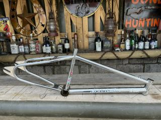 Old School Bmx Hutch Pro Racer Frame Made In Usa 1984