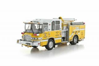 Pierce Quantum Pumper Fire Engine - Honolulu 9 Twh 1:50 Scale 081d - 01180