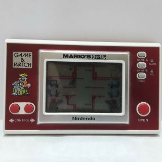 Vintage 1983 Nintendo Game & Watch Mario 