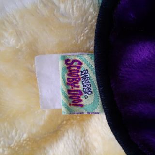 Vintage Scooby Doo Plush Throw Fleece Blanket Very Rare 50 