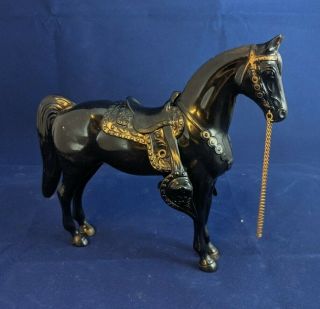 Vintage Breyer Black Beauty Western Horse