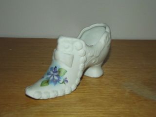 Vintage Lefton Porcelain Shoe Slipper