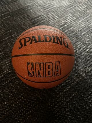 Vintage Spalding Nba Official Game Ball 90’s 2000 On Court Rare Offer Has Mark