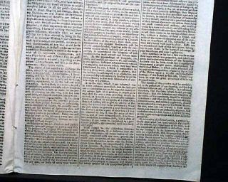 GENERAL GEORGE WASHINGTON ' S Farewell Circular Letter to the Army 1783 Newspaper 6