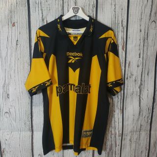 Vintage Reebok Peñarol Home Soccer Jersey 1998/2000 Size Xl
