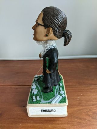 Ruth Bader Ginsburg Very Rare Green Bag Bobblehead,  Only Opened for Photos 4