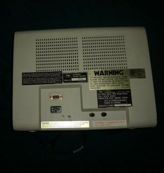 Vintage IBM PC Princeton Graphics HX - 12 CGA color monitor 2
