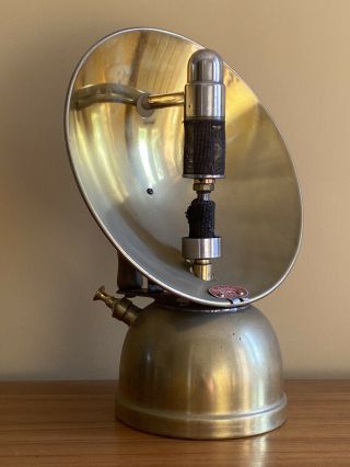 Vintage Bialaddin Bowl Fire Paraffin Heater Vintage Light Upcycle