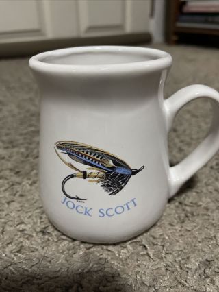 Jock Scott Fly Fishing Salmon Fly Coffee Mug 1985 Angler 