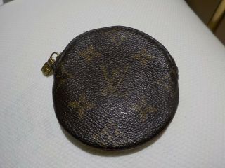 Louis Vuitton Round Coin Purse - Vintage