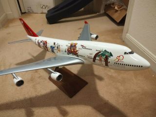 1:100 Pacmin Northwest Airlines Boeing 747 - 400 Nwa Pacific Miniatures 1/100