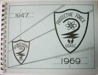 1969 Los Alamos Protective Force Atomic Energy Commission Aec Album