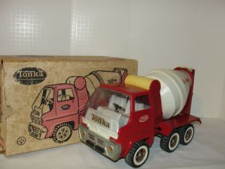 Vintage Tonka Cement Mixer Truck In The Box