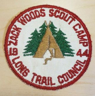 Rare 1944 Bsa Boy Scouts Camp Zack Woods Long Trail Council Vermont Vt