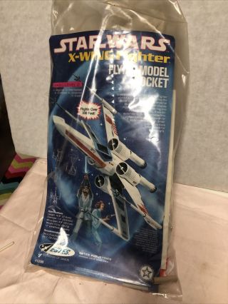 Vintage Estes Star Wars X - Wing Fighter Flying Model Rocket Kit