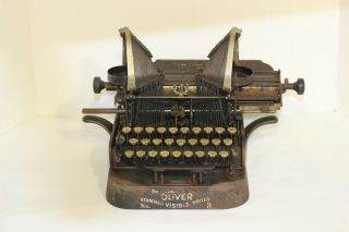 Vintage Oliver No.  3 Typewriter Chicago,  Il