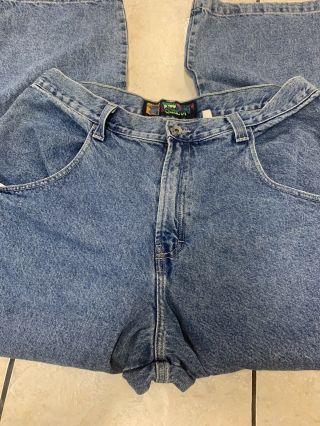 Jnco Jeans Vintage Crosstown 23 Inch Bottom 38w 30l No Damage