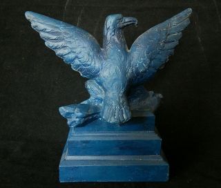 NRA National Recovery Act Cast Metal Painted Store Display Eagle FDR 5
