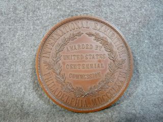 1876 Philadelphia International Exhibition Centennial Award Medallion - Medal