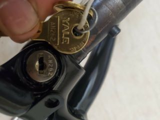 Schwinn Phantom Autocycle B6 Others Locking Springer Fork With Keys