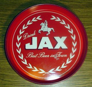 Awesome Vintage Jax Beer Metal Serving Tray Jackson Brewing Orleans