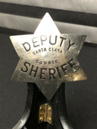 Obsolete Deputy Sheriff Santa Clara County,  California Mfg.  Ed Jones