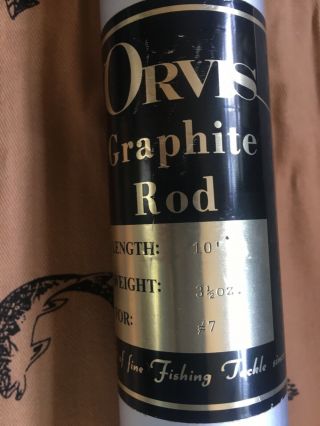 Orvis Graphite Fly Rod Vintage 10 