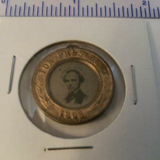 1868 Horatio Seymour And Frank Blair Democratic Candidate Presidential Token