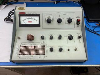 Beckman 999 Ic Tester Vintage For Up To 16 Pin Ic 