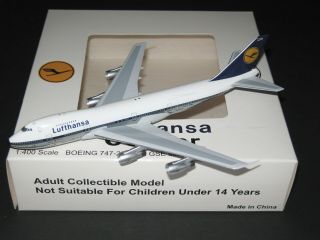 Bigbird400 Lufthansa Boeing 747 - 200 D - Abyk 1/400 Scale Model (like Aeroclassics)