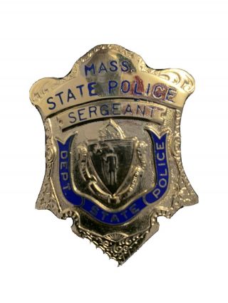 Massachusetts State Police Badge