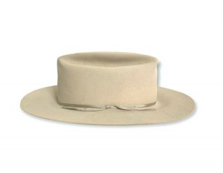 Vtg 1950s/1960s Knox Western Hat 7 3/8 Cowboy Open Road Fedora Rancher Work Wear