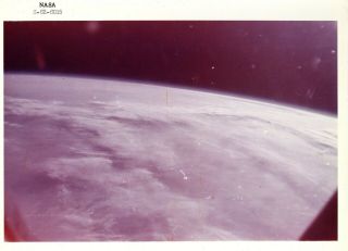 4 Official Nasa Photographs Of The Earth Taken In 1962