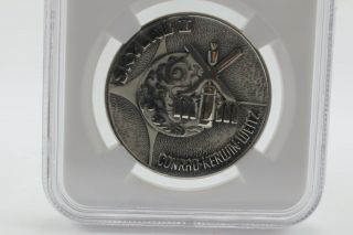 Apollo Skylab I 1973 Robbins Medallion (NGC Silver Medal) Not Flown in Space 5