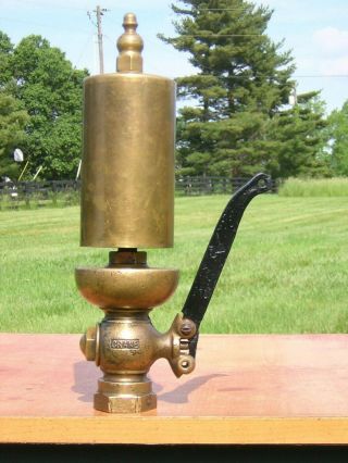 3 " Diameter Crane Steam Whistle With Built In Valve / Traction Engine