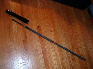 [smb60] Japanese Samurai Sword: Kaneshige Yari Spear With Pole And Saya