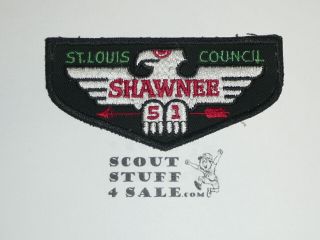 Order Of The Arrow Lodge 51 Shawnee F3 Flap Patch