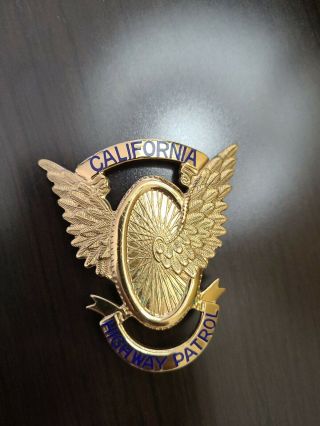 California Highway Patrol Sun Badge Co.  Hat Pin Badge Chp