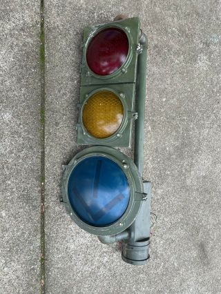 Vintage Econolite Street Signal Traffic Light E - 951 Ca Bay Area